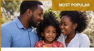 Family together in a supportive moment